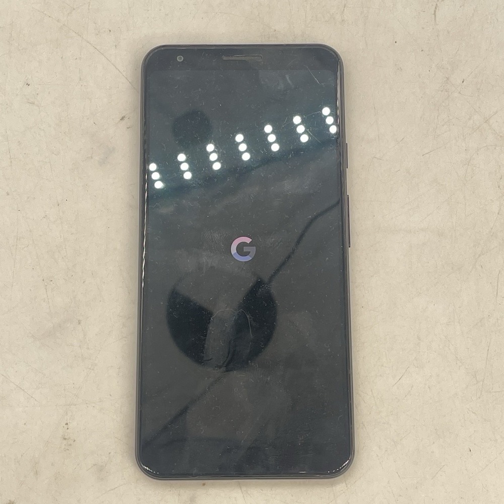 Google Pixel 3A Black for Repair Only Turns On